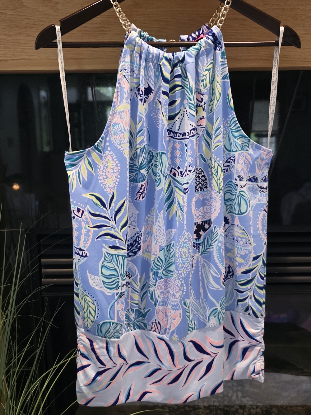EUC Bowen Top in Blue Peri Lapis Lantern 🌴 Size Medium